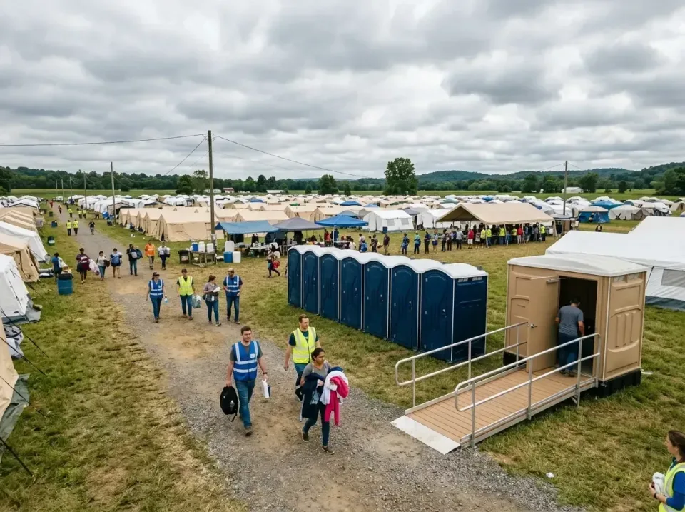 disaster-relief-camp-restrooms-010 — frequently asked questions, Dumpster & Portable Bathrooms Rental in Madison, IL